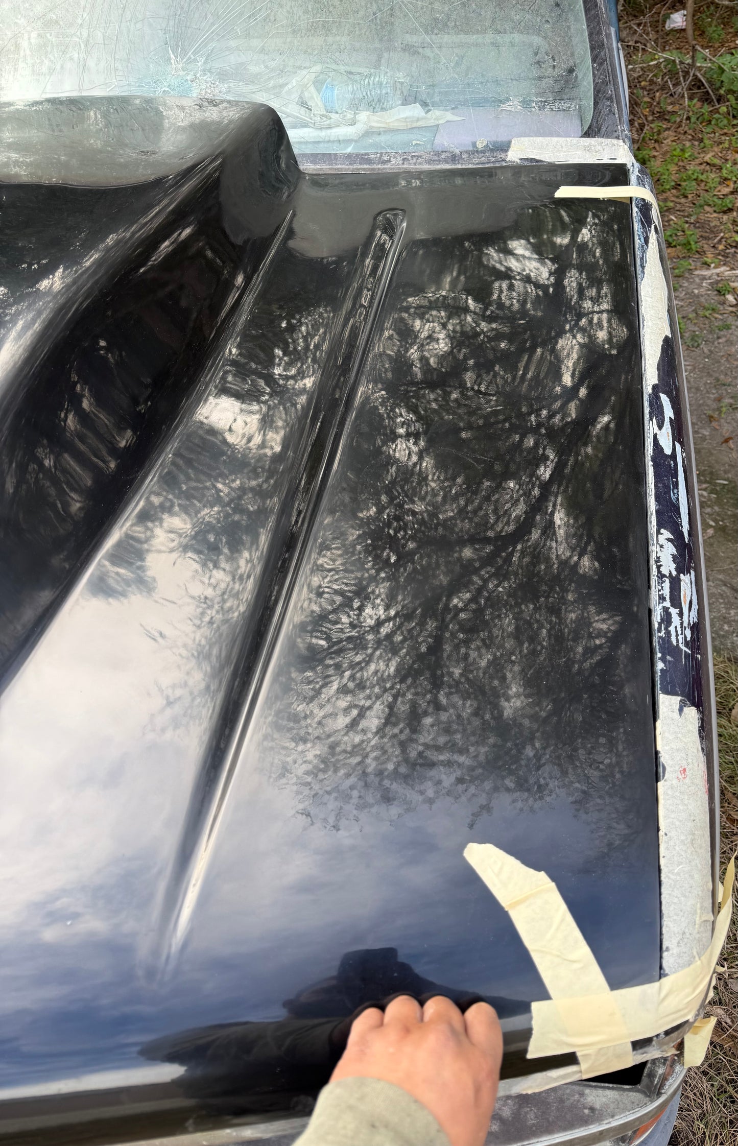 Chevy 1500 bubble hood 4 1/2 (88-98)