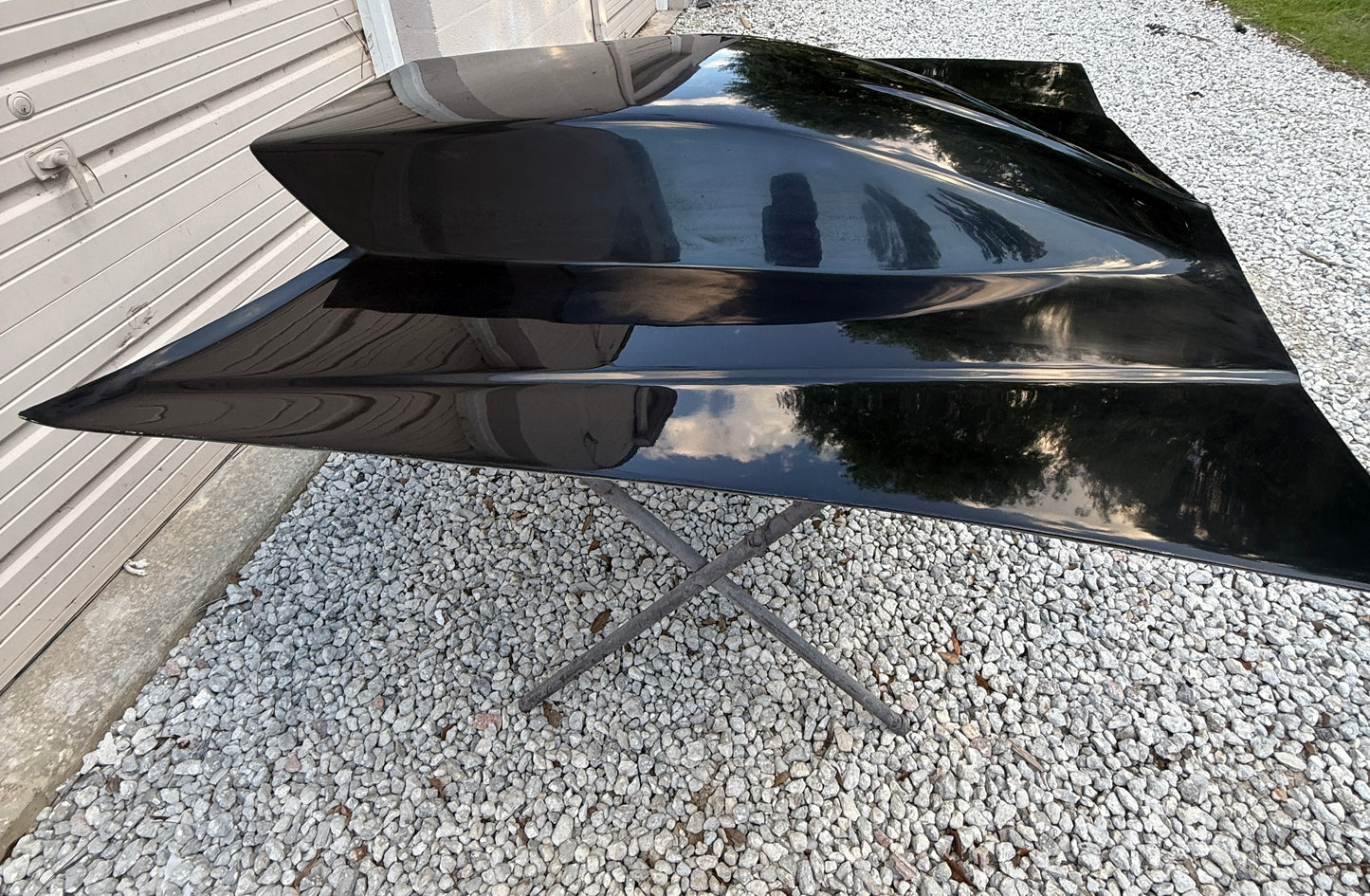 1981–1987 Chevy Monte Carlo Pin-On Hood – 8.5” Straight Cowl