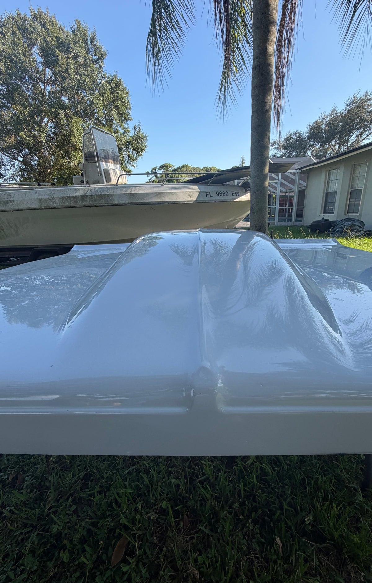 1973–1980 Chevy C10 Fiberglass 4.5” Bubble Pin-On Hood