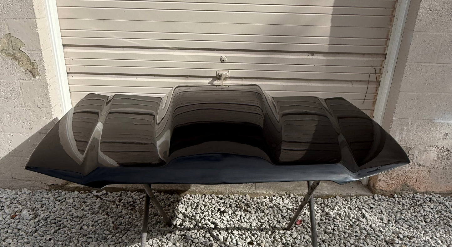 Chevy 1500 cat-eye bubble Hood 4” 1/2  (03-05)