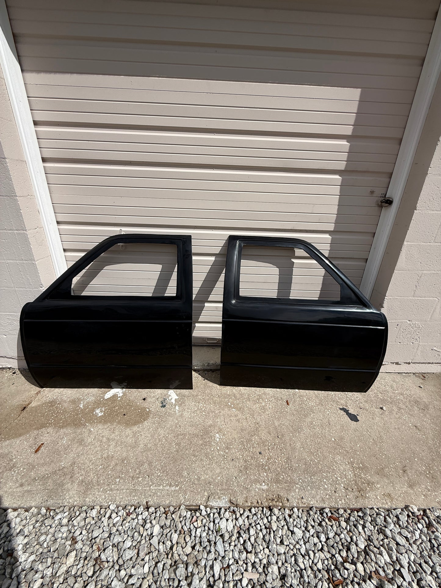 First gen Chevy S10 fiberglass doors for drag racing and performance builds