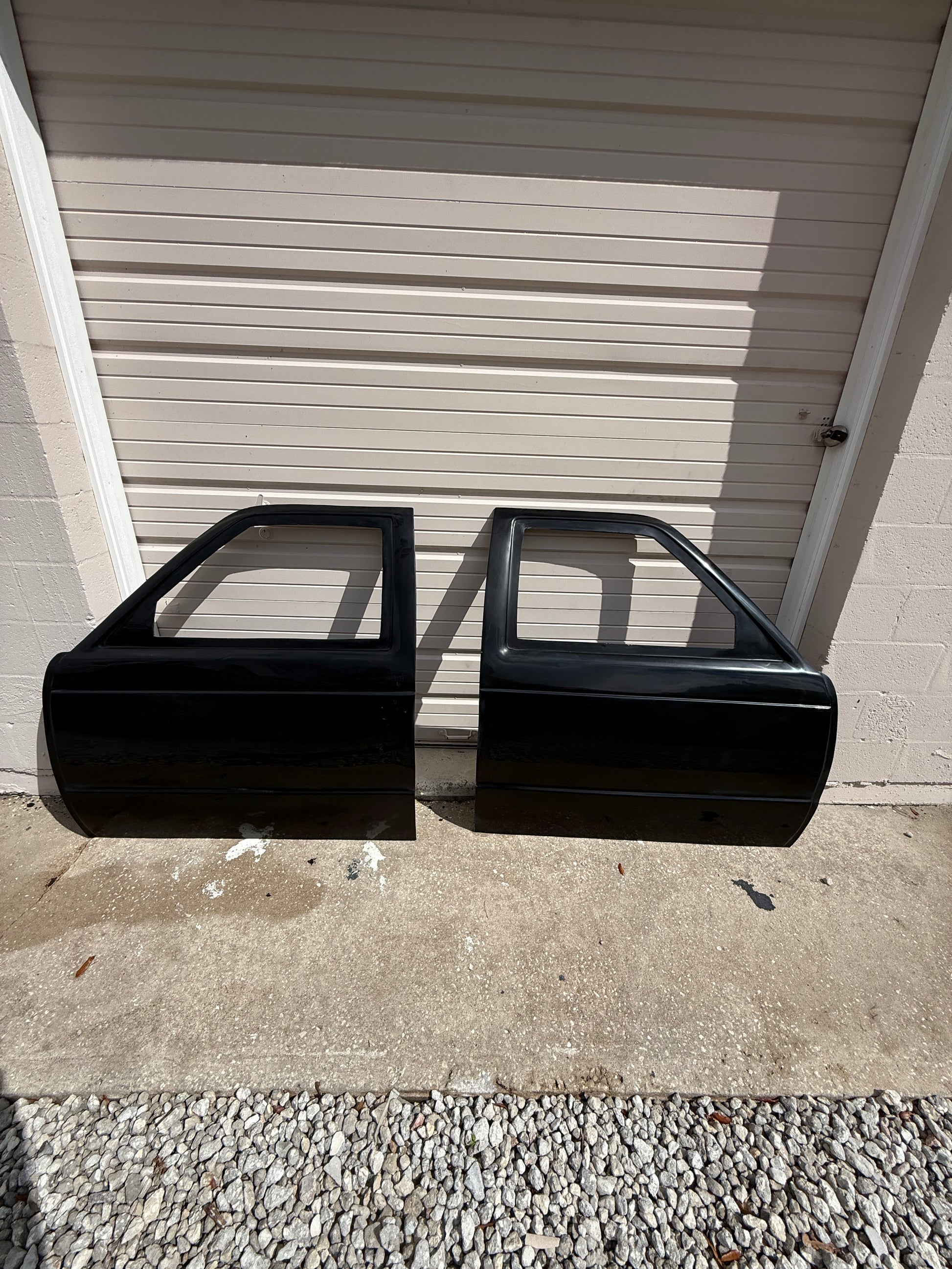 First gen Chevy S10 fiberglass doors for drag racing and performance builds