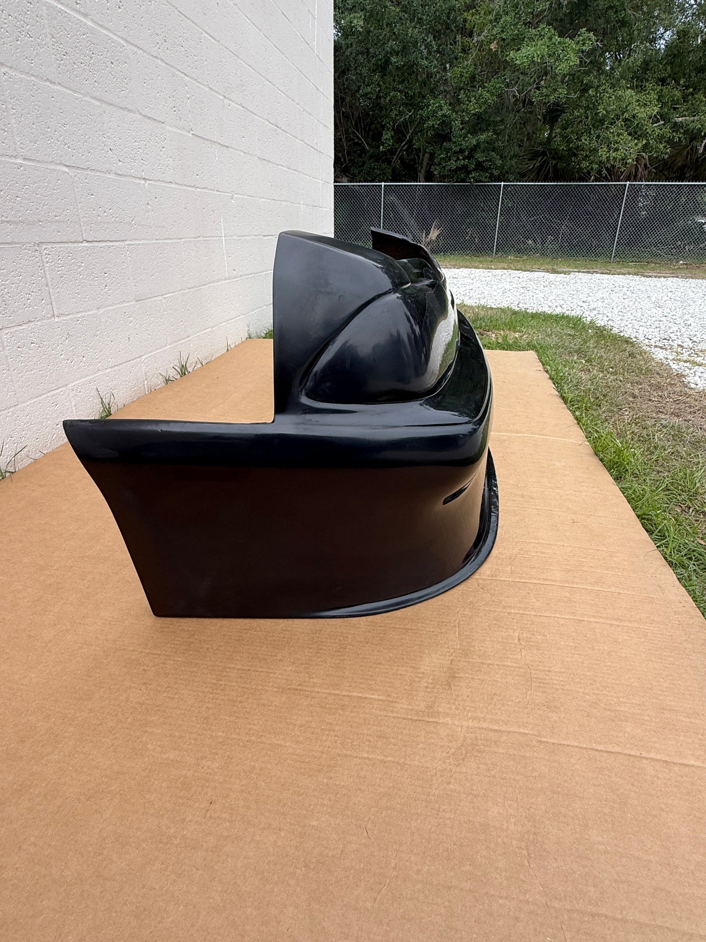 Foxbody Mustang Fiberglass Nose w/ 9” Valance (No Headlight Buckets) (1987–1993)