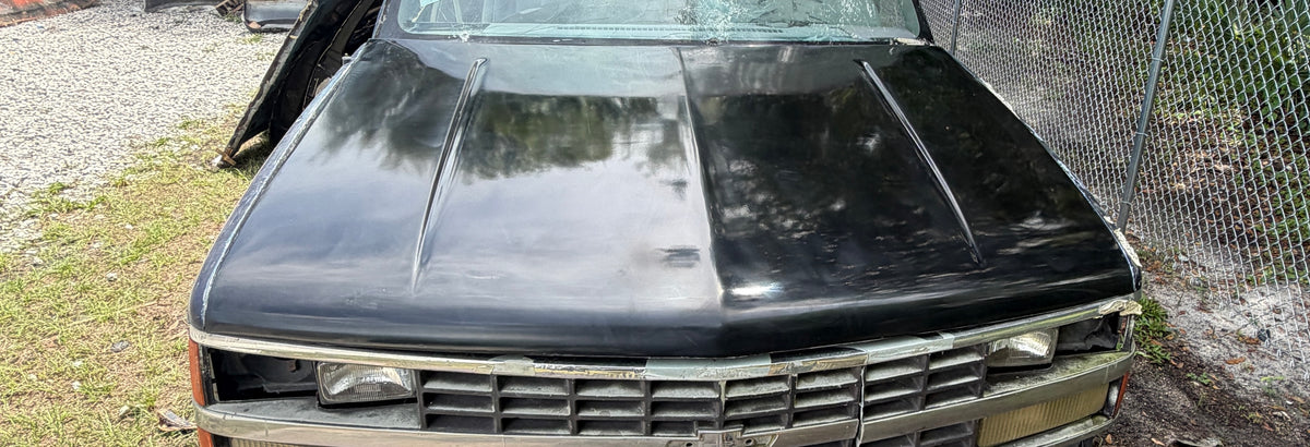 1988–1998 Chevy/GMC OBS Fiberglass Pin-On Hood – Extended to Windshield