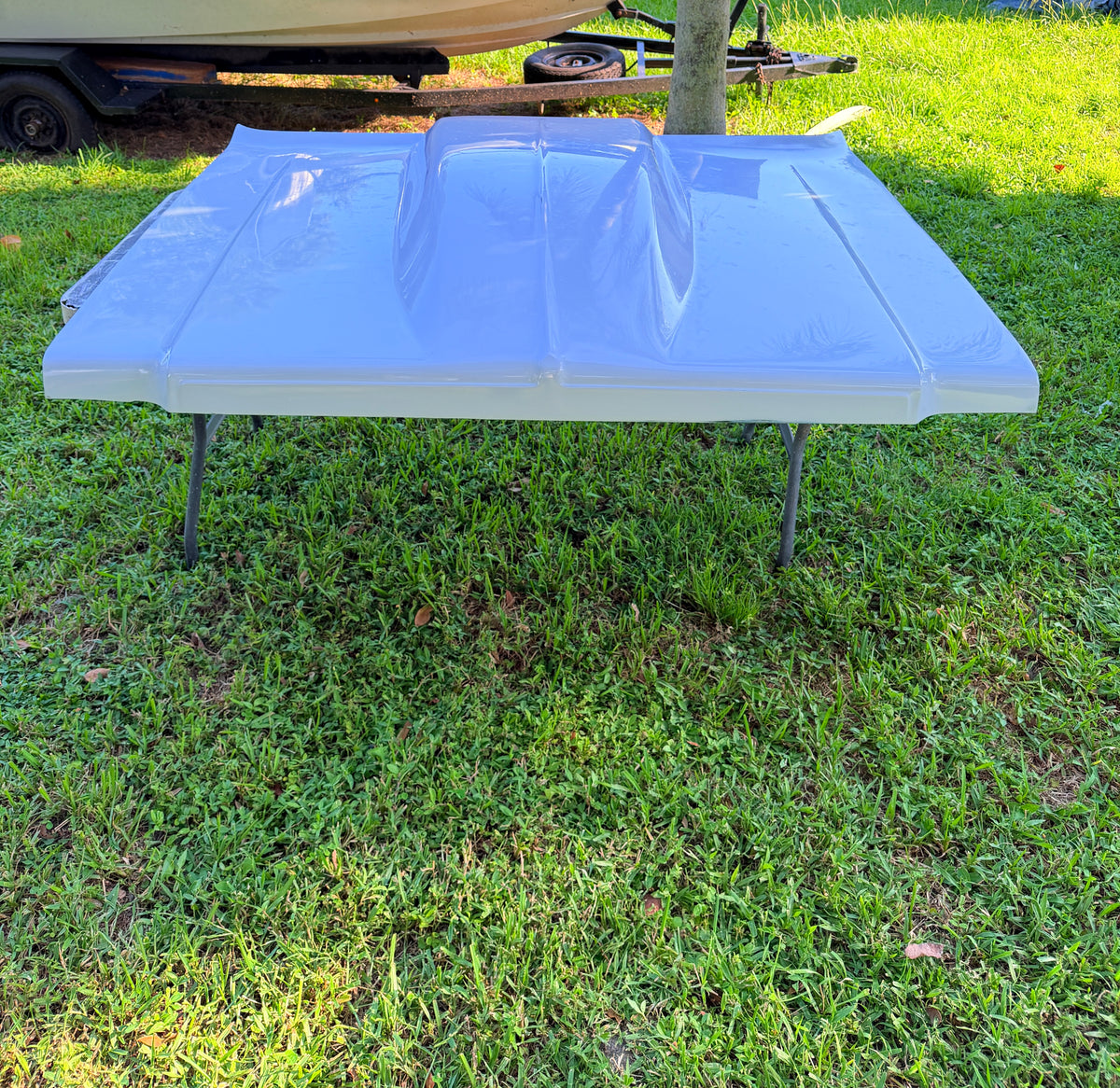 1973–1980 Chevy C10 Fiberglass 4.5” Bubble Pin-On Hood