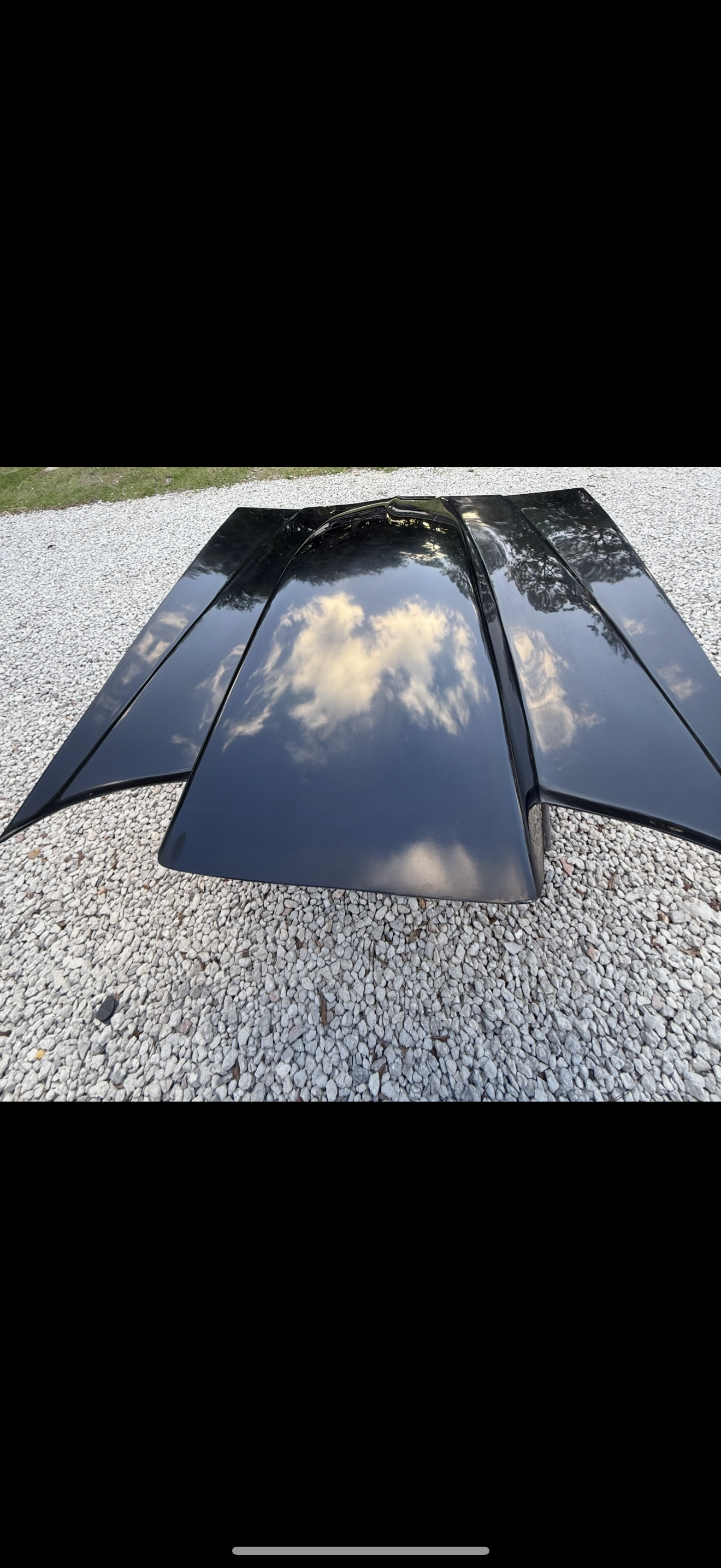 1981–1987 Chevy Monte Carlo Pin-On Hood – 8.5” Straight Cowl