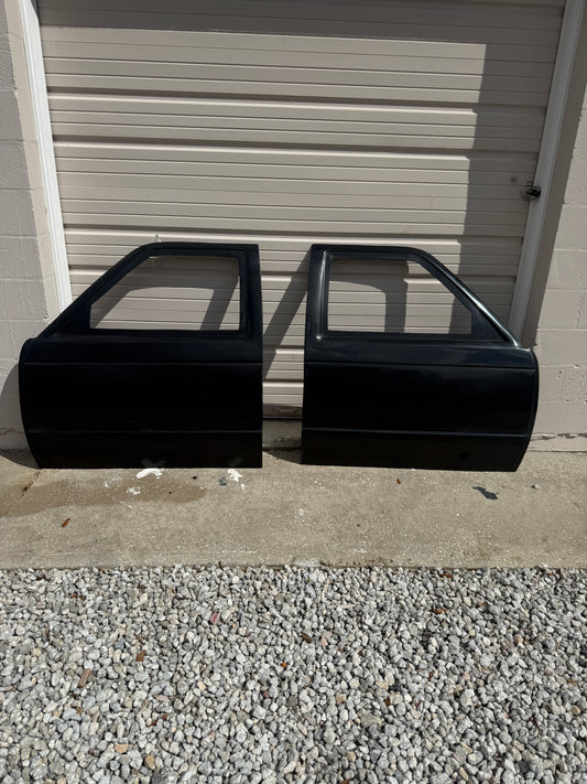Chevy S10 fiberglass doors 1982–1993 lightweight drag racing doors Dubon Composites